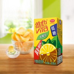 维他 低糖柠檬茶250ml*16盒/箱 真茶+真柠檬 维他奶