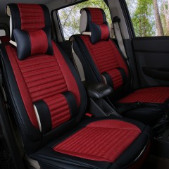 国产 东风风行菱智M3 M5L座套七座全包V3 SX6瑞风M4专用亚麻汽车坐垫