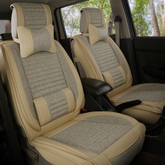 国产 东风风行菱智M3 M5L座套七座全包V3 SX6瑞风M4专用亚麻汽车坐垫