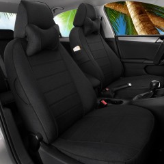国产 四季通用亚麻全包坐垫新福克斯速腾捷达宝来polo轩逸座垫汽车座套