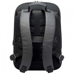 博牌 海关锁商务双肩包男旅行防盗充电背包休闲尼龙15.6英寸