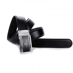 七匹狼 男士皮带真皮自动扣潮青年牛皮腰带商务男7A413182100