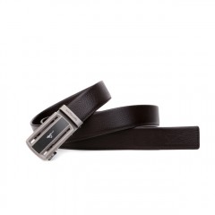 七匹狼 男士自动扣头层牛皮皮带 真皮裤带 男腰带7A513835000-1