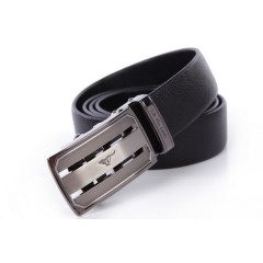 七匹狼 男士自动扣头层牛皮皮带 真皮男裤带 男式腰带7A319188000