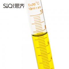 思齐 玻璃量筒 量筒 耐高温高硼硅玻璃材质5ml10ml25ml50ml100ml250ml500ml1000ml量杯多规格