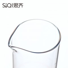 思齐 玻璃量筒 透明玻璃量筒 清晰刻度 实验器材量器A级  250ml