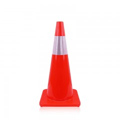 国产 PVC路锥 30CM反光橡胶路锥 路障锥 雪糕筒桶 塑料路锥 不褪色