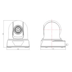 千涛 高性能全高清摄像机 HDMI SDI 1080P/60