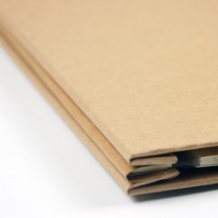 国产 空白牛皮纸面手工DIY相册覆膜自粘影集10页20面收藏集卡票本