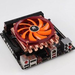 利民 FULL 纯铜 CPU散热器 58mm 高度 AXP-100