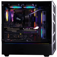 追风者 P350X数位流光幻彩钢化玻璃台式 电脑水冷主机箱  PH-EC350PTG