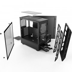 追风者 P350X数位流光幻彩钢化玻璃台式 电脑水冷主机箱  PH-EC350PTG