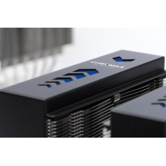 猫头鹰 黑色散热器盖 多种颜色可插拔镶嵌 粉末涂层铝 NA-HC3