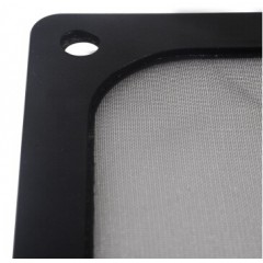 银欣 FF143 / 140mm磁性滤网|黑色 14cm风扇防尘网 14cm防尘罩