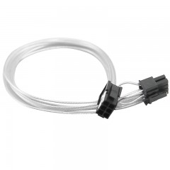 国产 镀银线 显卡6Pin转8Pin辅助供电线 模块电源线 30cm