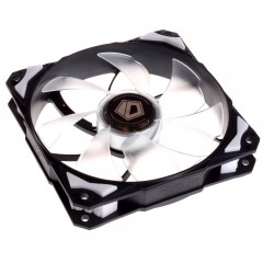 ID-COOLING 12cm LED机箱风扇 4pin pwm温控红/蓝/白/绿  PL-12025