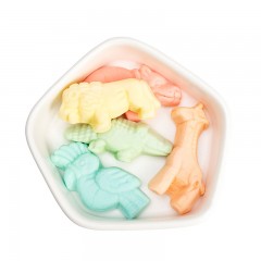 fillidutt/菲丽嘟 儿童动物世界棉花糖 罐装棉花糖 儿童糖果礼盒