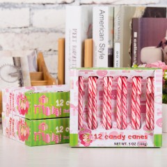 国产 圣诞节糖果创意拐杖棒棒糖 手杖糖果 硬糖