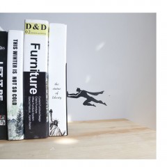 KALA 书立支架创意学生书夹可爱简约书靠动漫书挡书板桌面办公可伸缩铁