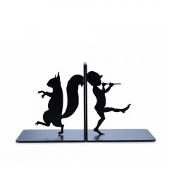 KALA 书立支架创意简约书挡书板复古卡通学生书靠书夹桌面办公立书架