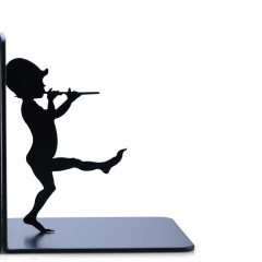 KALA 书立支架创意简约书挡书板复古卡通学生书靠书夹桌面办公立书架