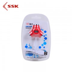 飚王/SSK 创意水管SHU012 USB分线器 HUB 高速扩展口 4口集线器