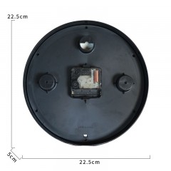 国产 8.75英寸挂表现代简约个性客厅办公室静音挂钟时尚创意石英钟表
