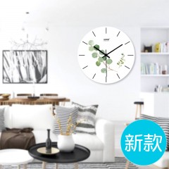 国产 挂钟北欧客厅现代静音挂表简约欧式个性钟表卧室清新创意个性时钟