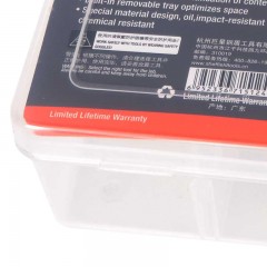 钢盾 4#(234x168x62mm) 塑料零件盒(单位：个)  S024014