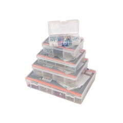 钢盾 4#(234x168x62mm) 塑料零件盒(单位：个)  S024014