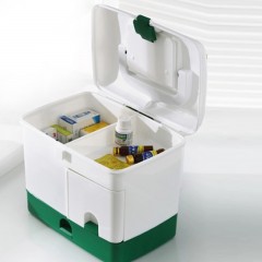 国产 收纳用品家庭急救医药箱药品收纳盒 急救用品 彩色