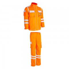 优普泰 UQX01001 抢险救灾专用服套装 橙色（单位：套）