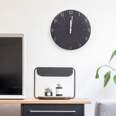 国产 北欧风客厅卧室挂钟时钟现代简约奶茶店咖啡厅墙上墙壁装饰品挂件