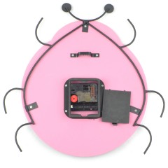 国产 现代卡通装饰创意挂钟个性静音钟表儿童时钟卧室田园可爱石英钟