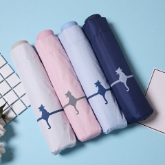 国产 雨伞折叠太阳伞三折伞 晴雨两用防晒防紫外线