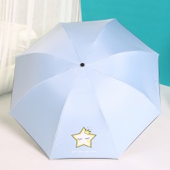 国产 遮阳伞防晒防紫外线雨伞折叠晴雨两用太阳伞