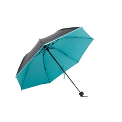 国产 圆点黑胶铅笔伞防晒防紫外线折叠太阳伞雨伞