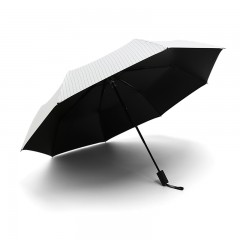 国产 简约遮阳伞防紫外线女防晒太阳伞小清新晴雨伞两用三折叠创意雨伞