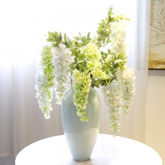 国产 田园仿真花三头风信子假花家居装饰室内桌面落地插花绿植花艺真花