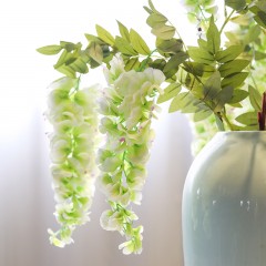 国产 田园仿真花三头风信子假花家居装饰室内桌面落地插花绿植花艺真花