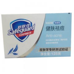 舒肤佳 效护理祛痘型面部身体两用香皂125g*6块装