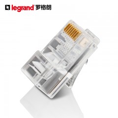 TCL/罗格朗 632710RJ45超五类非屏蔽水晶头100个