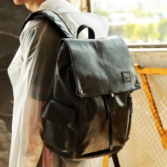 国产 背包男士双肩包男时尚潮流青年休闲简约韩版旅行包大学生电脑书包