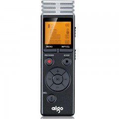 爱国者 录音笔8G带收音机可内录 带时间戳 密码开机 复读降噪  R5503