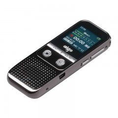 ☆爱国者 AIGO R5522 录音笔 16G 微型 专业高清远距降噪 声控 学习/会议采访取证录音 PCM高品质 锖色