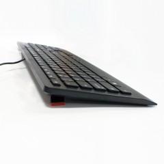 联想 电脑键盘 静音台式防水键盘 巧克力有线USB笔记本键盘 2209U