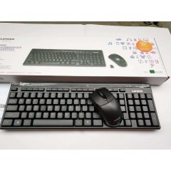 联想 无线键盘鼠标套件游戏笔记本台式超薄无线键鼠套装 KM4905