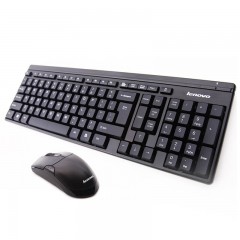 联想 无线键盘鼠标套件游戏笔记本台式超薄无线键鼠套装 KM4905