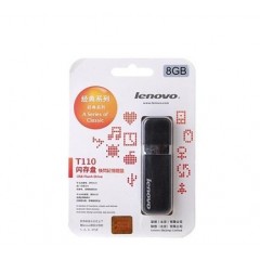 联想 盘8gu盘 高速USB2.0 迷你 加密U盘  8G U盘8g T110U