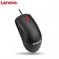 联想 鼠标磨砂有线鼠标台式机笔记本电脑商务办公游戏鼠标USB M120
